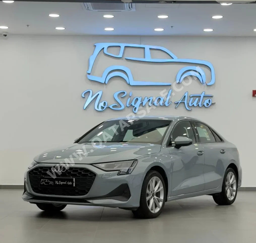 Audi  A3  2025  Automatic  0 Km  4 Cylinder  Front Wheel Drive (FWD)  Sedan  Silver  With Warranty