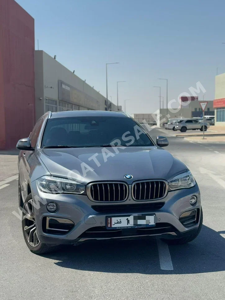 بي ام دبليو  الفئة - اكس  اكس 6  2014  اوتوماتيك  114,000 كم  6 سلندر  دفع رباعي  اس يو في  رمادي