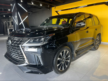 لكزس  ال اكس  570 اس بلاك ايديشن  2021  اوتوماتيك  112,000 كم  8 سلندر  دفع رباعي  اس يو في  أسود