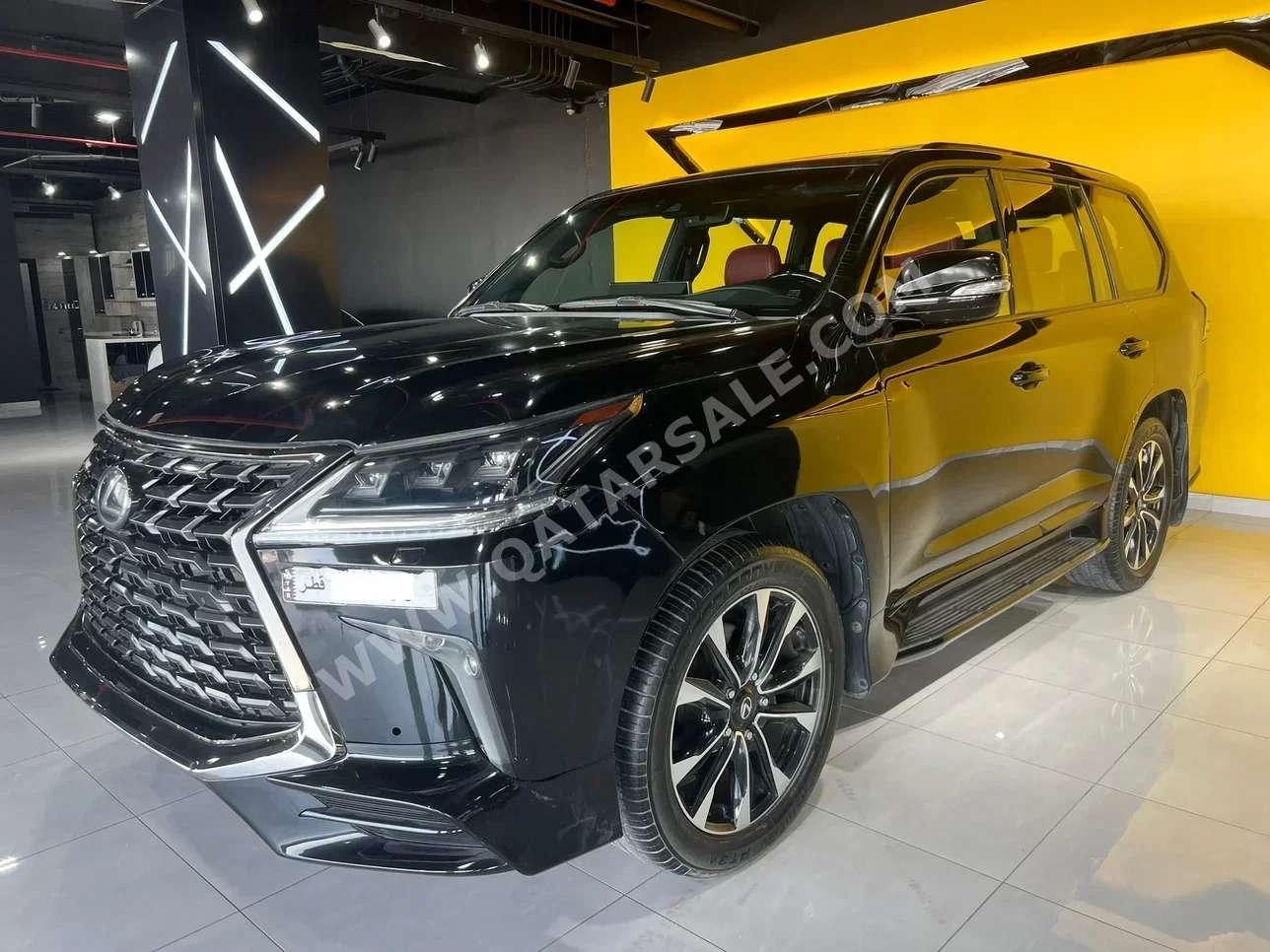 Lexus  LX  570 S Black Edition  2021  Automatic  112,000 Km  8 Cylinder  Four Wheel Drive (4WD)  SUV  Black