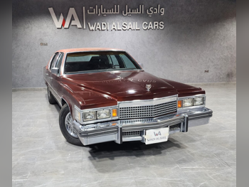 كاديلاك  كلاسيك  1979  اوتوماتيك  171,000 كم  8 سلندر  دفع خلفي  سيدان  بني
