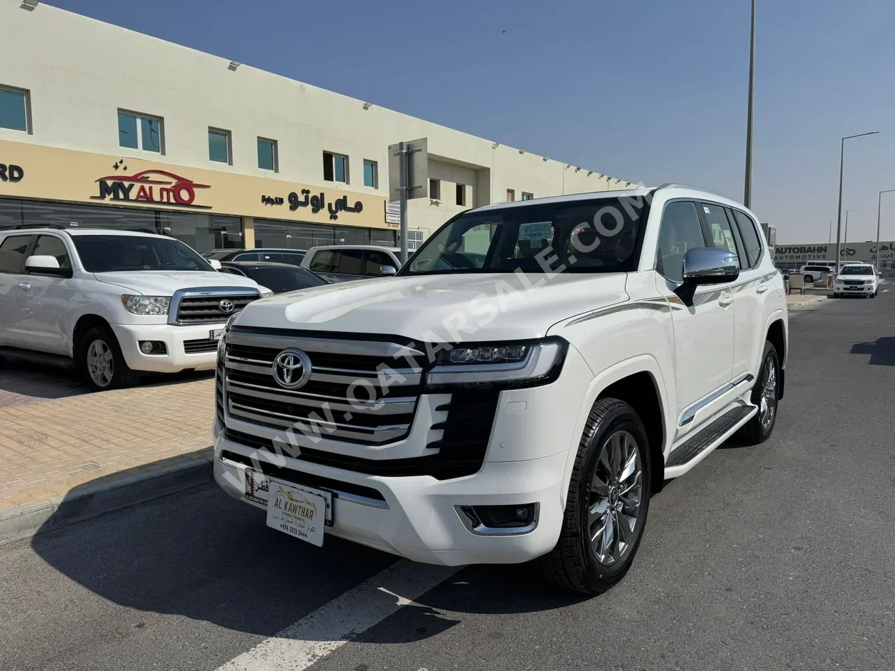 Toyota  Land Cruiser  VX Twin Turbo  2025  Automatic  0 Km  6 Cylinder  Four Wheel Drive (4WD)  SUV  White  With Warranty