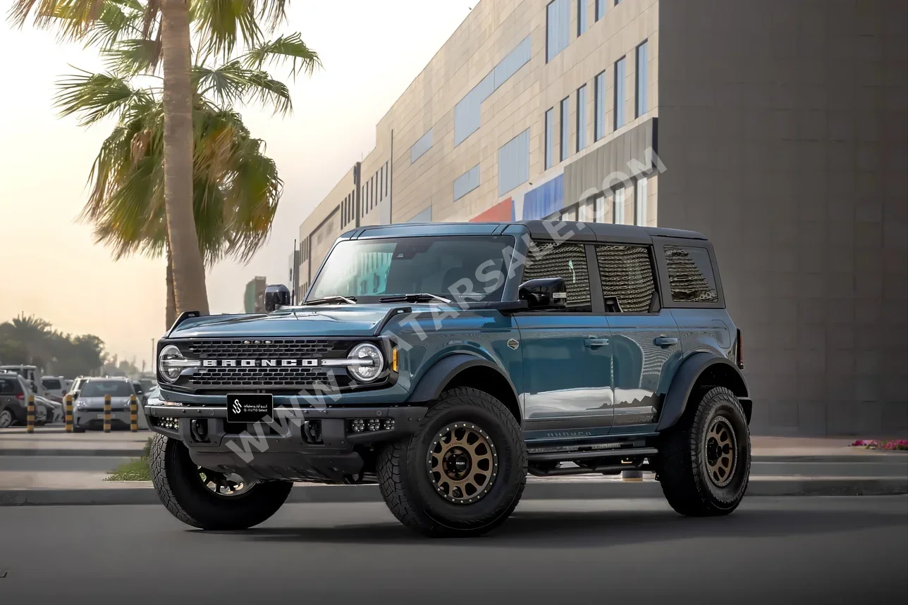 Ford  Bronco  Wild Trak  2021  Automatic  59,000 Km  6 Cylinder  Four Wheel Drive (4WD)  SUV  Dark Blue  With Warranty