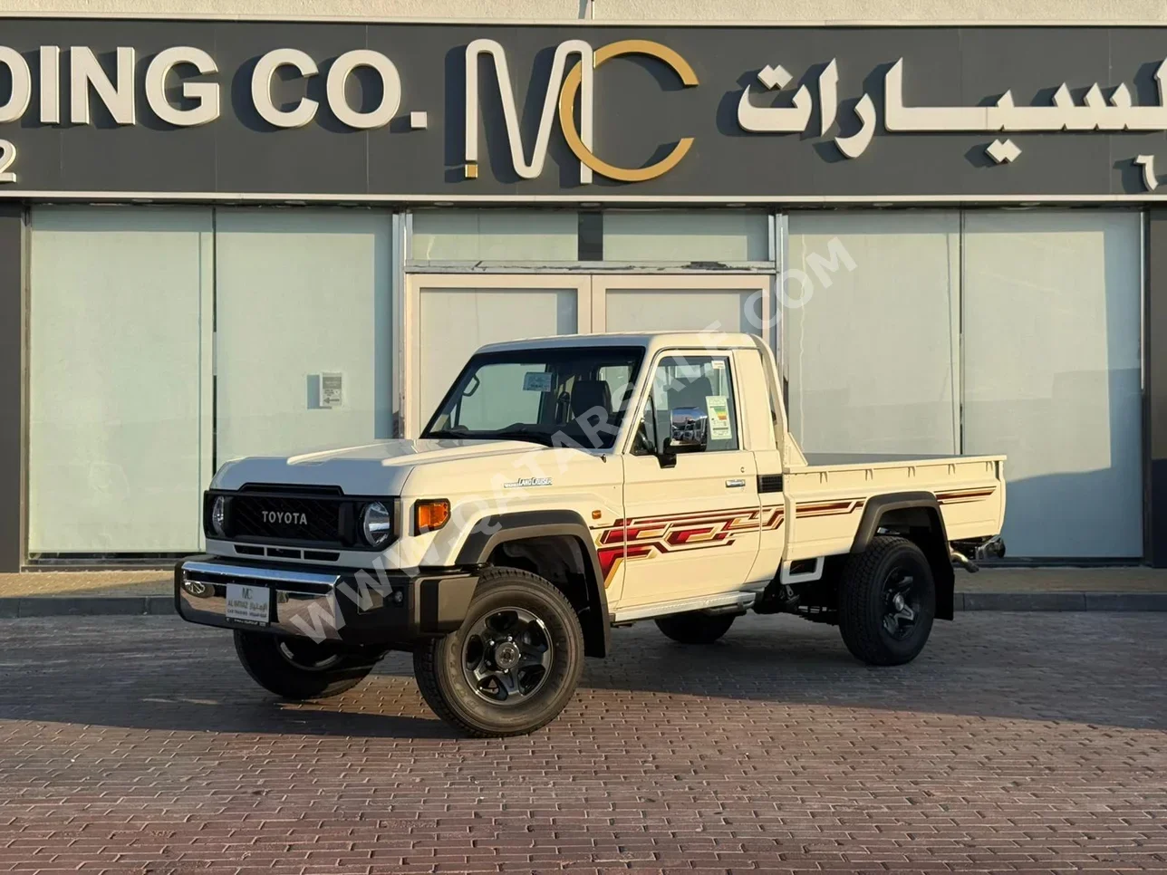 Toyota  Land Cruiser  LX  2025  Manual  0 Km  6 Cylinder  Four Wheel Drive (4WD)  Pick Up  White  With Warranty