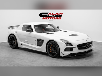 مرسيدس - بنز  اس ال اس  Black Series  2013  اوتوماتيك  6,486 كم  8 سلندر  دفع خلفي  كوبيه \ سبورت  أبيض