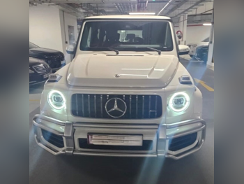 Mercedes-Benz G-Class 63 AMG 2019 Automatic 44,000 Km 8 Cylinder Four Wheel Drive (4WD) SUV Pearl