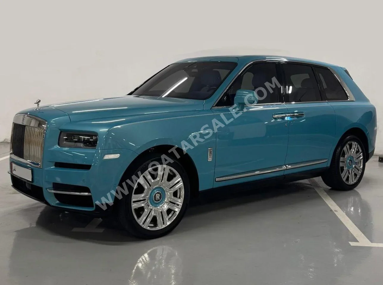 Rolls-Royce  Cullinan  2021  Automatic  27,000 Km  12 Cylinder  Four Wheel Drive (4WD)  SUV  Blue  With Warranty