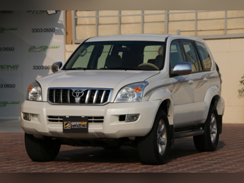 تويوتا  برادو  في اكس  2008  اوتوماتيك  289,000 كم  6 سلندر  دفع رباعي  اس يو في  أبيض