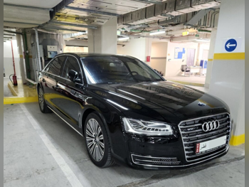 Audi  A8  W12 Quattro  2017  Automatic  105,000 Km  12 Cylinder  All Wheel Drive (AWD)  Sedan  Black