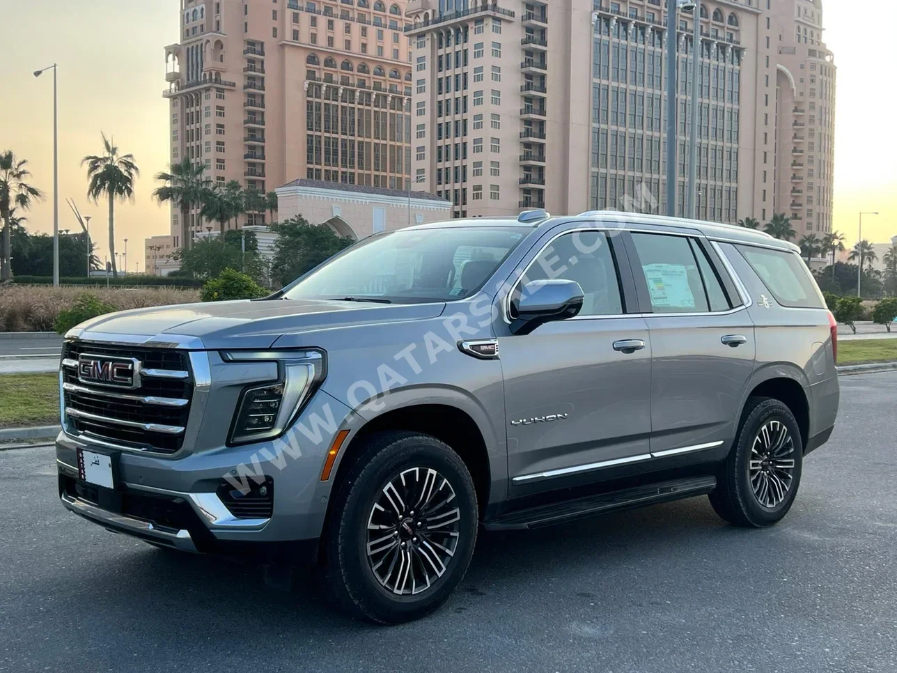 GMC  Yukon  Elevation  2025  Automatic  5,000 Km  8 Cylinder  Four Wheel Drive (4WD)  SUV  Gray  With Warranty