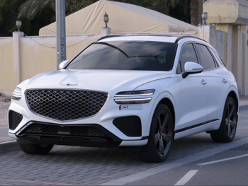Genesis  GV 70  2023  Automatic  63,000 Km  6 Cylinder  All Wheel Drive (AWD)  SUV  White Matte  With Warranty