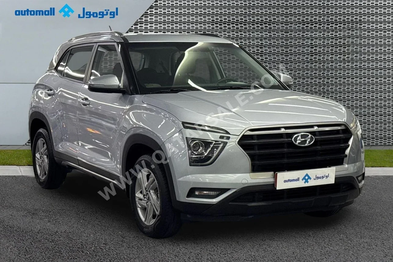 هيونداي  كريتا  2022  اوتوماتيك  42,966 كم  4 سلندر  سحب امامي  اس يو في  فضي  تحت الضمان
