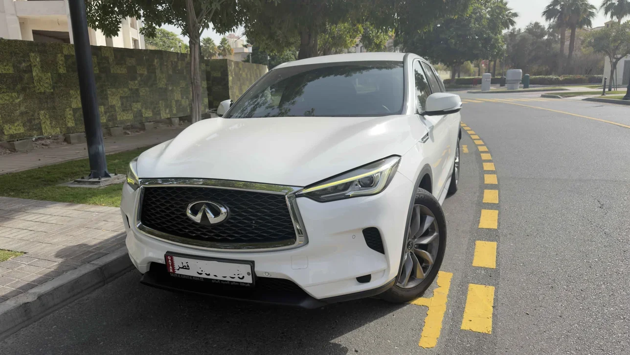 Infiniti QX 50 2019 Automatic 120,000 Km 4 Cylinder Front Wheel Drive (FWD) SUV White With Warranty