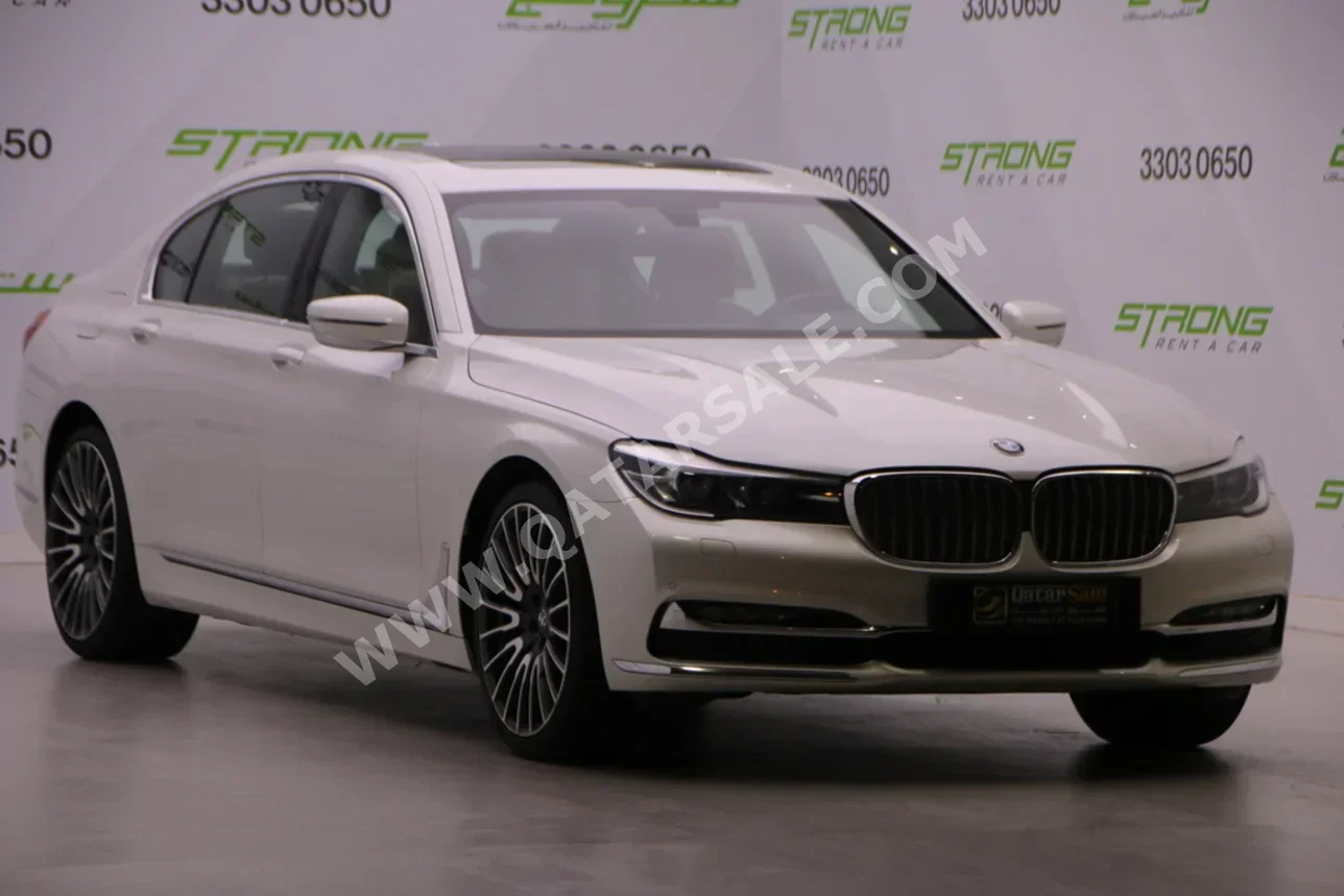 BMW  7-Series  730 Li  2019  Automatic  142,000 Km  4 Cylinder  Rear Wheel Drive (RWD)  Sedan  White