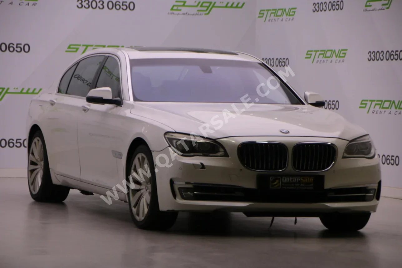 BMW  7-Series  740 Li  2014  Automatic  137,000 Km  6 Cylinder  Rear Wheel Drive (RWD)  Sedan  White