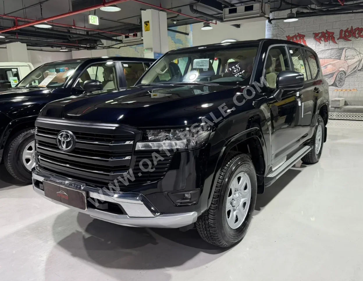 تويوتا  لاند كروزر  جي اكس  2026  اوتوماتيك  0 كم  6 سلندر  دفع رباعي  اس يو في  أسود  تحت الضمان