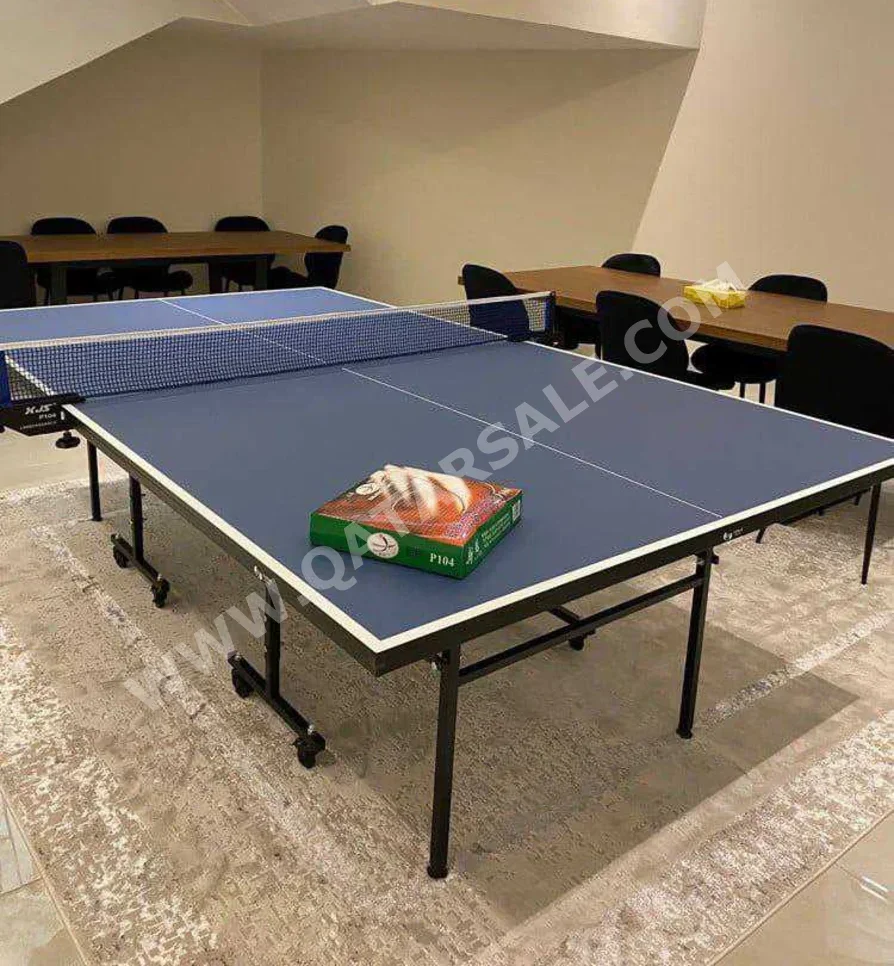 ازرق  طاولة تنس ( بنق بونق )