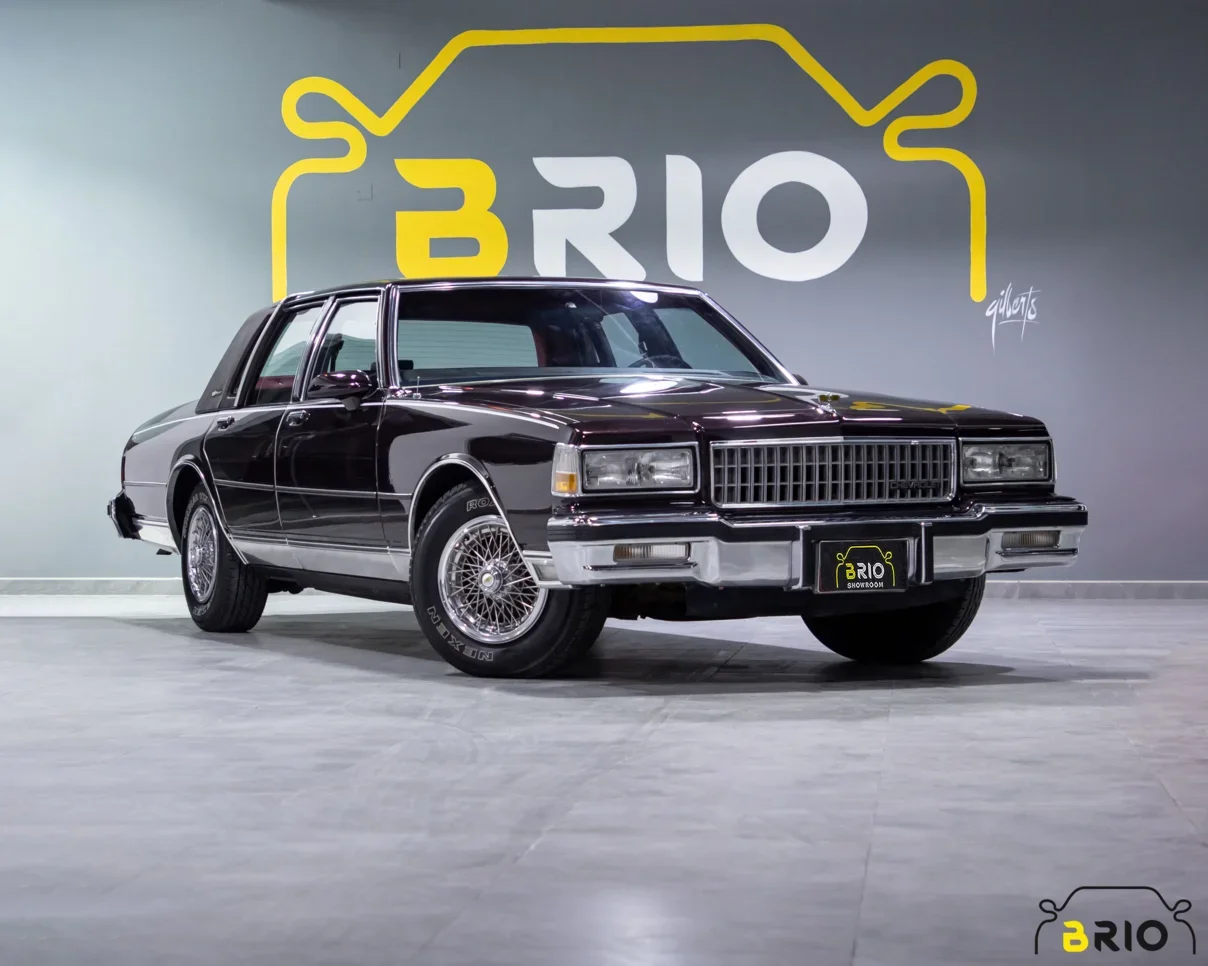 شفروليه  كابرس  رويال  1987  اوتوماتيك  19,000 كم  8 سلندر  دفع خلفي  سيدان  عنابي