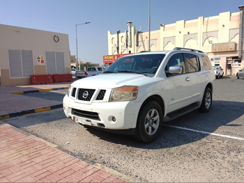 نيسان  أرمادا  اس اي  2009  اوتوماتيك  220,000 كم  8 سلندر  دفع رباعي  اس يو في  أبيض