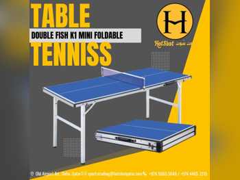 أزرق و أبيض  طاولة تنس ( بنق بونق )