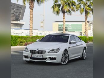 BMW  6-Series  650i  2013  Automatic  27,000 Km  8 Cylinder  Rear Wheel Drive (RWD)  Sedan  White