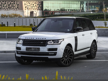 Land Rover  Range Rover  Vogue SE Super charged  2017  Automatic  140,000 Km  8 Cylinder  All Wheel Drive (AWD)  SUV  White