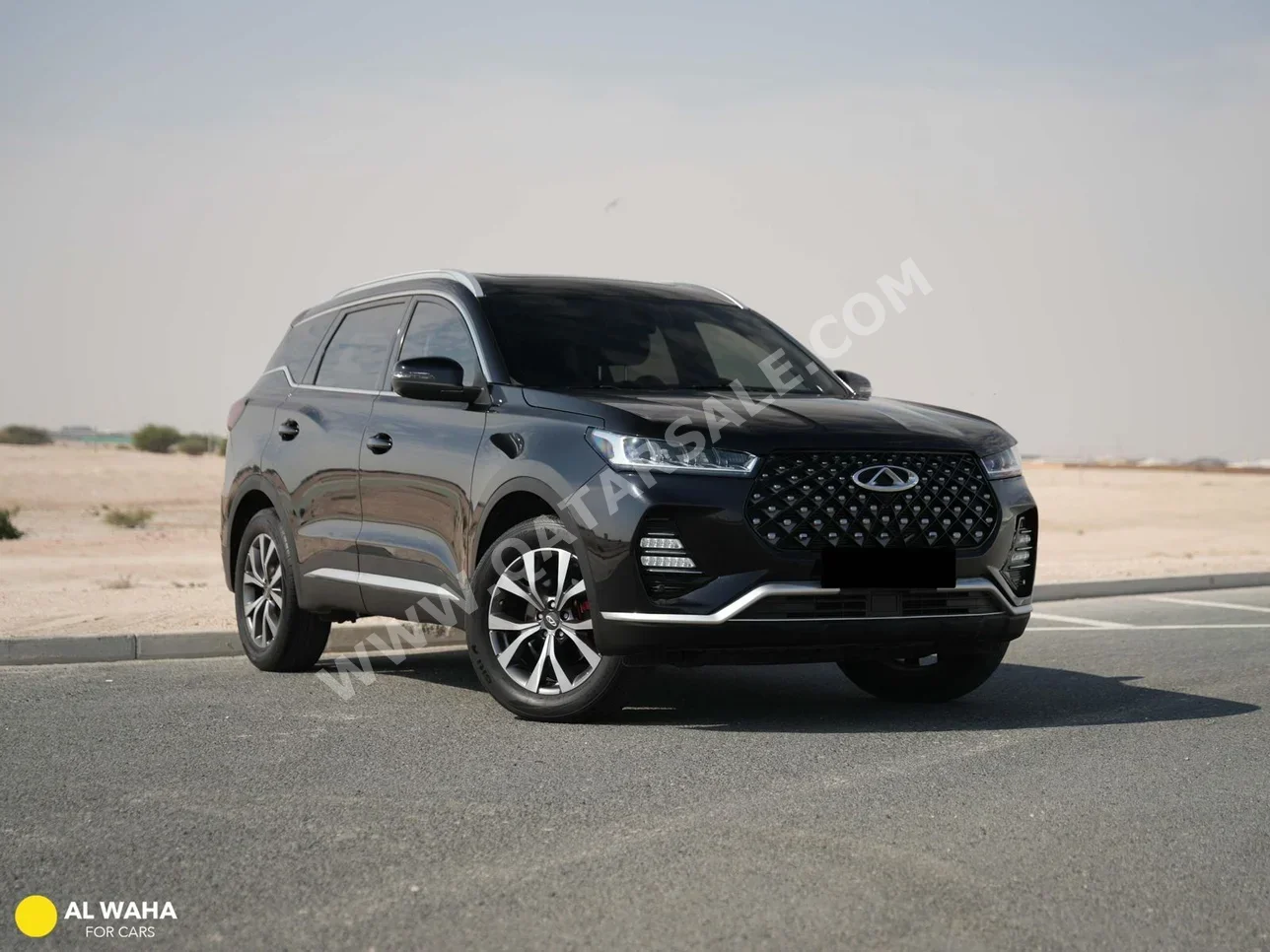 Chery  Tiggo  7 Pro  2023  Automatic  38,000 Km  4 Cylinder  Front Wheel Drive (FWD)  SUV  Black  With Warranty