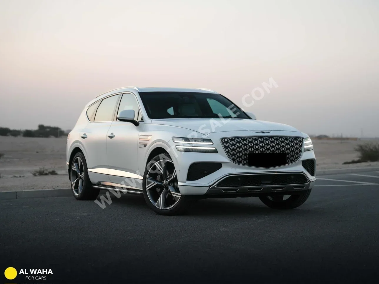 جينيسيس  جي في 80  2025  اوتوماتيك  1,610 كم  6 سلندر  دفع رباعي  اس يو في  أبيض  تحت الضمان