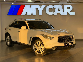 Infiniti  FX  37  2013  Automatic  181,000 Km  6 Cylinder  Four Wheel Drive (4WD)  SUV  White