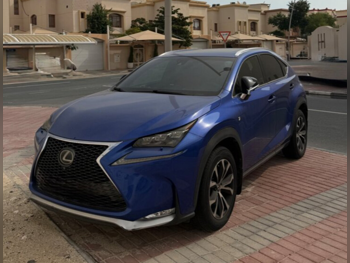 Lexus  NX  200t F Sport  2016  Automatic  97,000 Km  4 Cylinder  Four Wheel Drive (4WD)  SUV  Blue