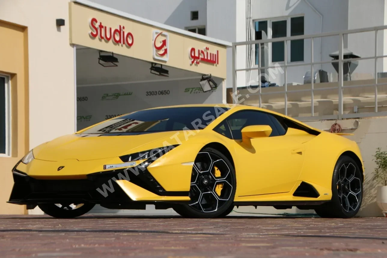 لمبرجيني  هركان  تكنيكا  2023  اوتوماتيك  4,700 كم  10 سلندر  دفع خلفي  كوبيه \ سبورت  أصفر  تحت الضمان