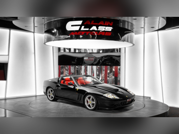Ferrari  575  Super America  2006  F-1  8,254 Km  12 Cylinder  Rear Wheel Drive (RWD)  Convertible  Black