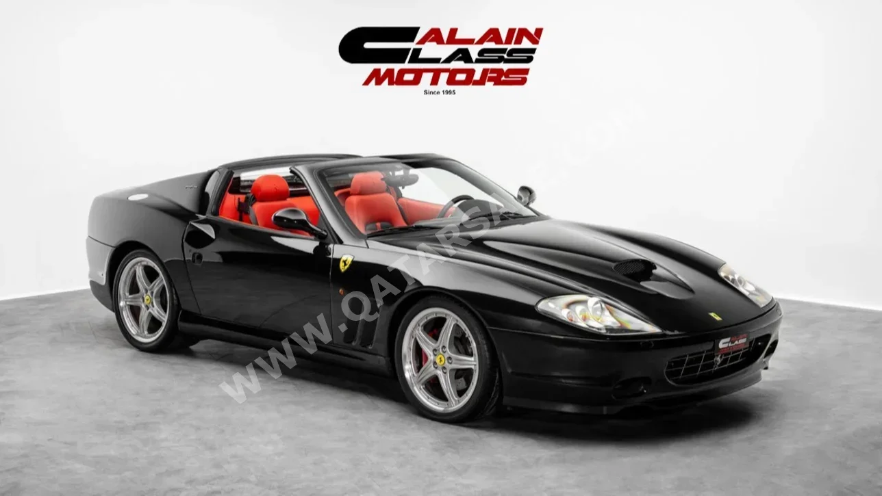 فيراري  575  سوبر امريكا  2006  اف - 1  8,254 كم  12 سلندر  دفع خلفي  كشف  أسود