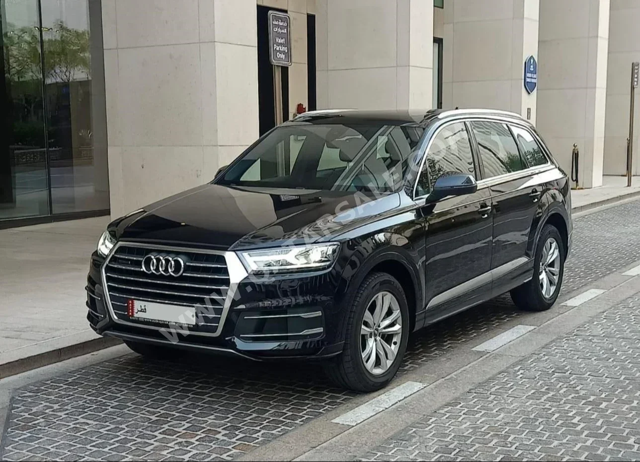 Audi  Q7  2018  Automatic  55,000 Km  4 Cylinder  Four Wheel Drive (4WD)  SUV  Black