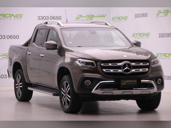 Mercedes-Benz  X-Class  250 d  2018  Automatic  30,000 Km  4 Cylinder  Four Wheel Drive (4WD)  Pick Up  Brown