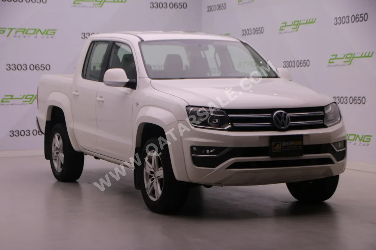 فوكس واغن  اماروك  2018  اوتوماتيك  59,000 كم  4 سلندر  دفع رباعي  بيكب  أبيض