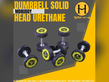 Weights - Fixed  Dumbbells  - MDBuddy  - Round  - Green