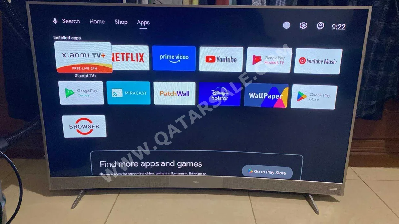 تلفاز تي سي ال  - 49 بوصة  - فل اتش دي  - تلفاز ذكي