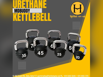 Weights - Kettlebells  - MDBuddy  - Round  - Black