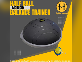 معدات رياضية / تمارين - اللون الرمادي  - قابل للنفخ