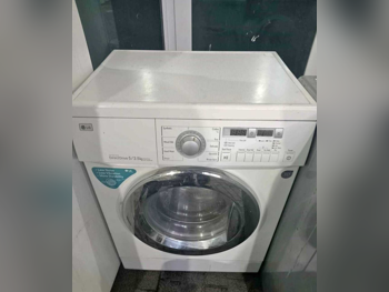 Washers & Dryers Sets LG /  5 Kg  White  Steam Washer  Steam Dryer  With Delivery  With Installation  Front Load Washer  Electric