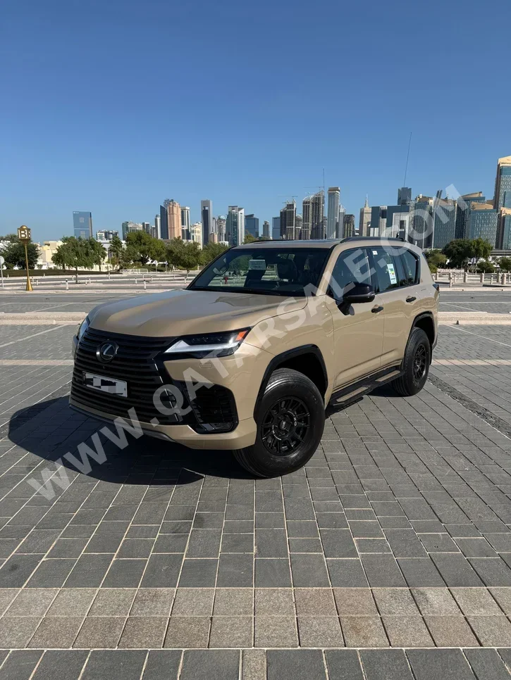 Lexus  LX  600 Overtrail  2025  Automatic  8,000 Km  6 Cylinder  Four Wheel Drive (4WD)  SUV  Beige  With Warranty