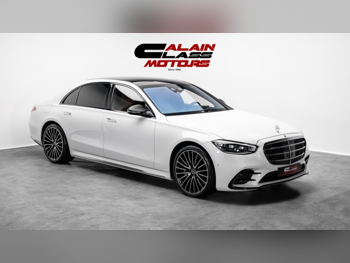 مرسيدس - بنز  اس - كلاس  500  2025  اوتوماتيك  4,311 كم  6 سلندر  دفع كلي مستمر  سيدان  أبيض