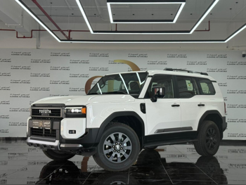 Toyota  Prado  TX Turbo  2025  Automatic  0 Km  4 Cylinder  Four Wheel Drive (4WD)  SUV  White  With Warranty