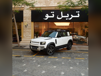 لاند روفر  ديفيندر  110 اس  2025  اوتوماتيك  0 كم  4 سلندر  دفع رباعي  اس يو في  أبيض  تحت الضمان