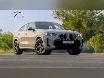 بي ام دبليو  الفئة - اكس  اكس 6  40i ام  2026  اوتوماتيك  0 كم  6 سلندر  دفع كلي مستمر  اس يو في  رمادي  تحت الضمان