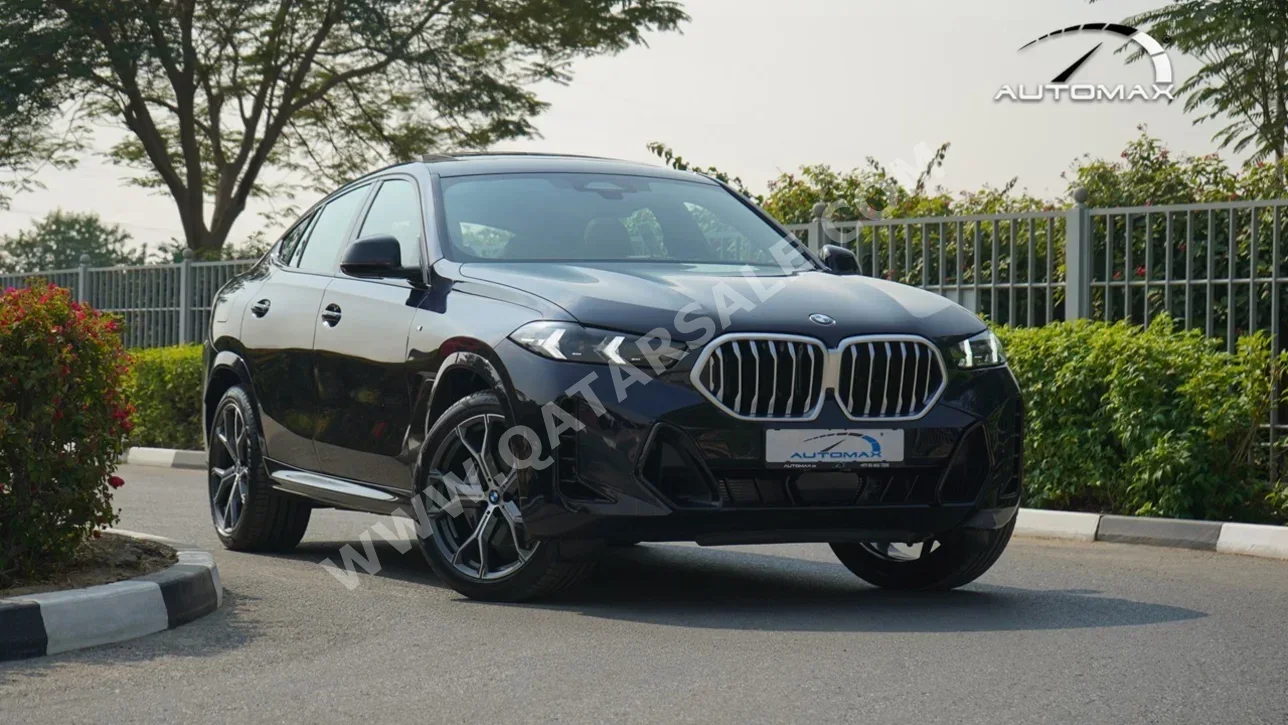 بي ام دبليو  الفئة - اكس  اكس 6  40i ام  2026  اوتوماتيك  0 كم  6 سلندر  دفع كلي مستمر  اس يو في  نيلي  تحت الضمان