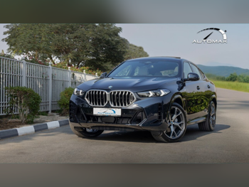 بي ام دبليو  الفئة - اكس  اكس 6  40i ام  2026  اوتوماتيك  0 كم  6 سلندر  دفع كلي مستمر  اس يو في  أزرق غامق  تحت الضمان