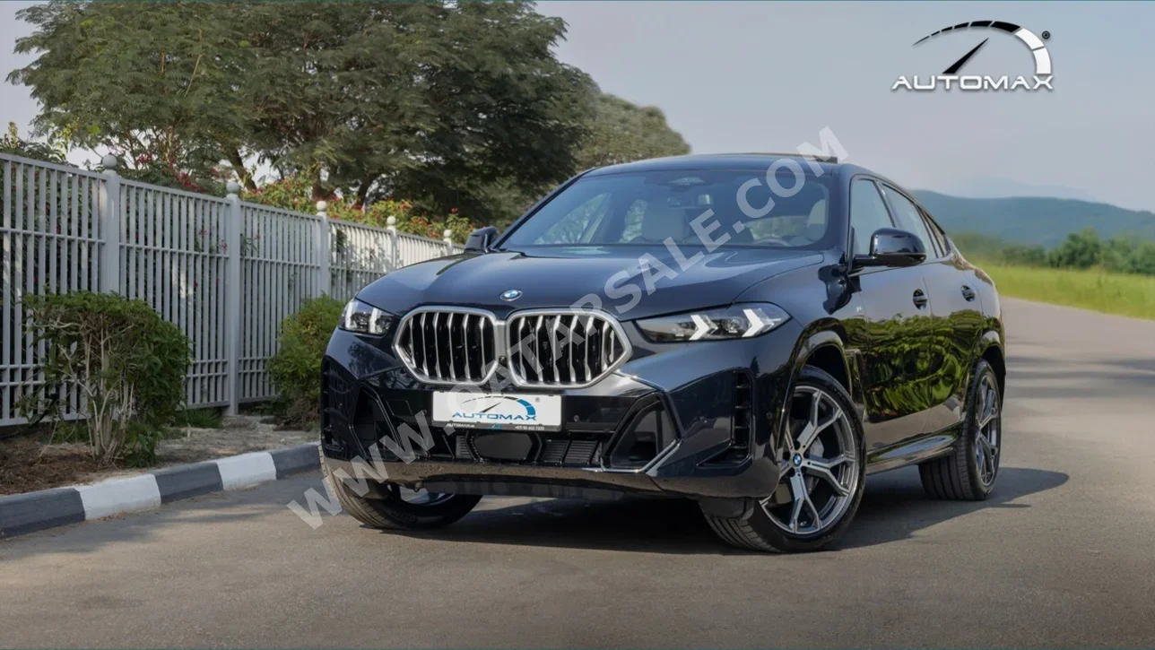 بي ام دبليو  الفئة - اكس  اكس 6  40i ام  2026  اوتوماتيك  0 كم  6 سلندر  دفع كلي مستمر  اس يو في  أزرق غامق  تحت الضمان