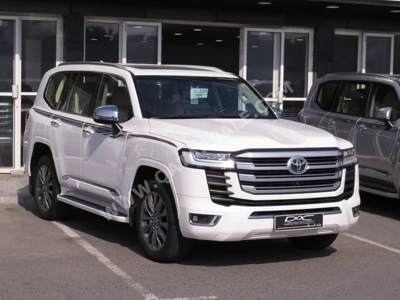 تويوتا لاند كروزر في اكس توين توربو 2023 اوتوماتيك 66,000 كم 6 سلندر دفع رباعي اس يو في أبيض تحت الضمان